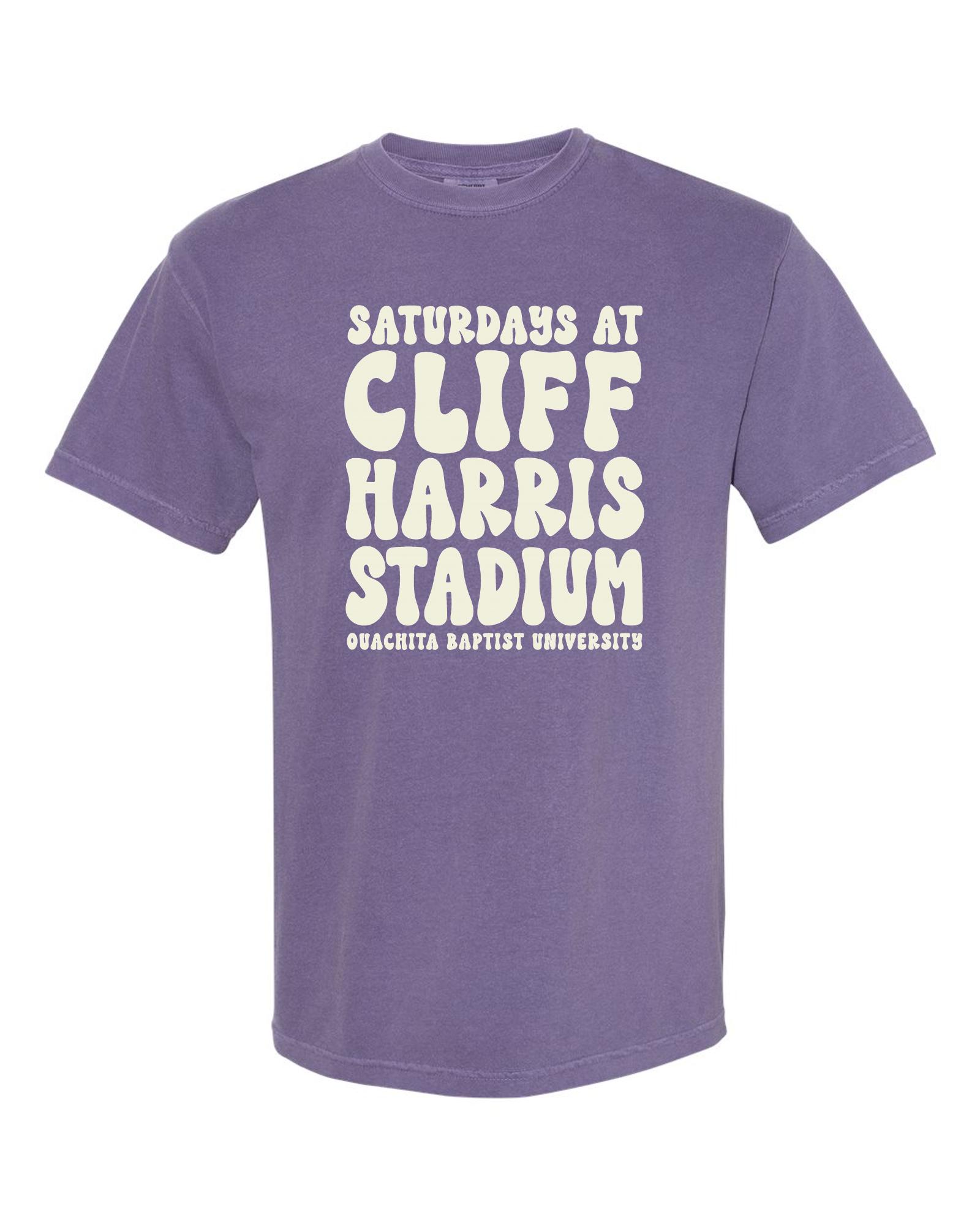 image of: Saturdays at Cliff Harris Stadium Short Sleeve Tee