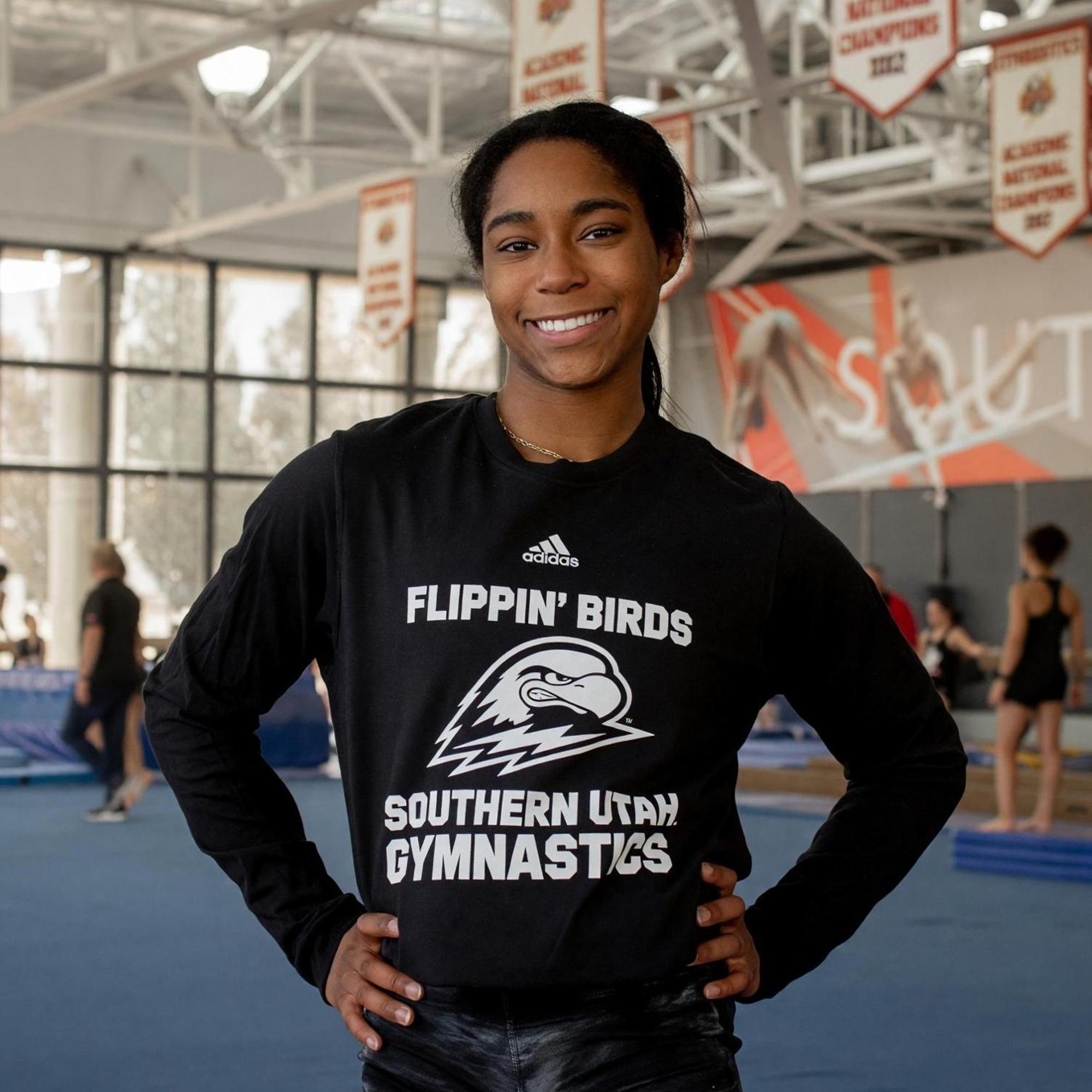Product image 2 of 2 for Adidas SUU Flippin' Birds Gymnastics Long Sleeve Tee