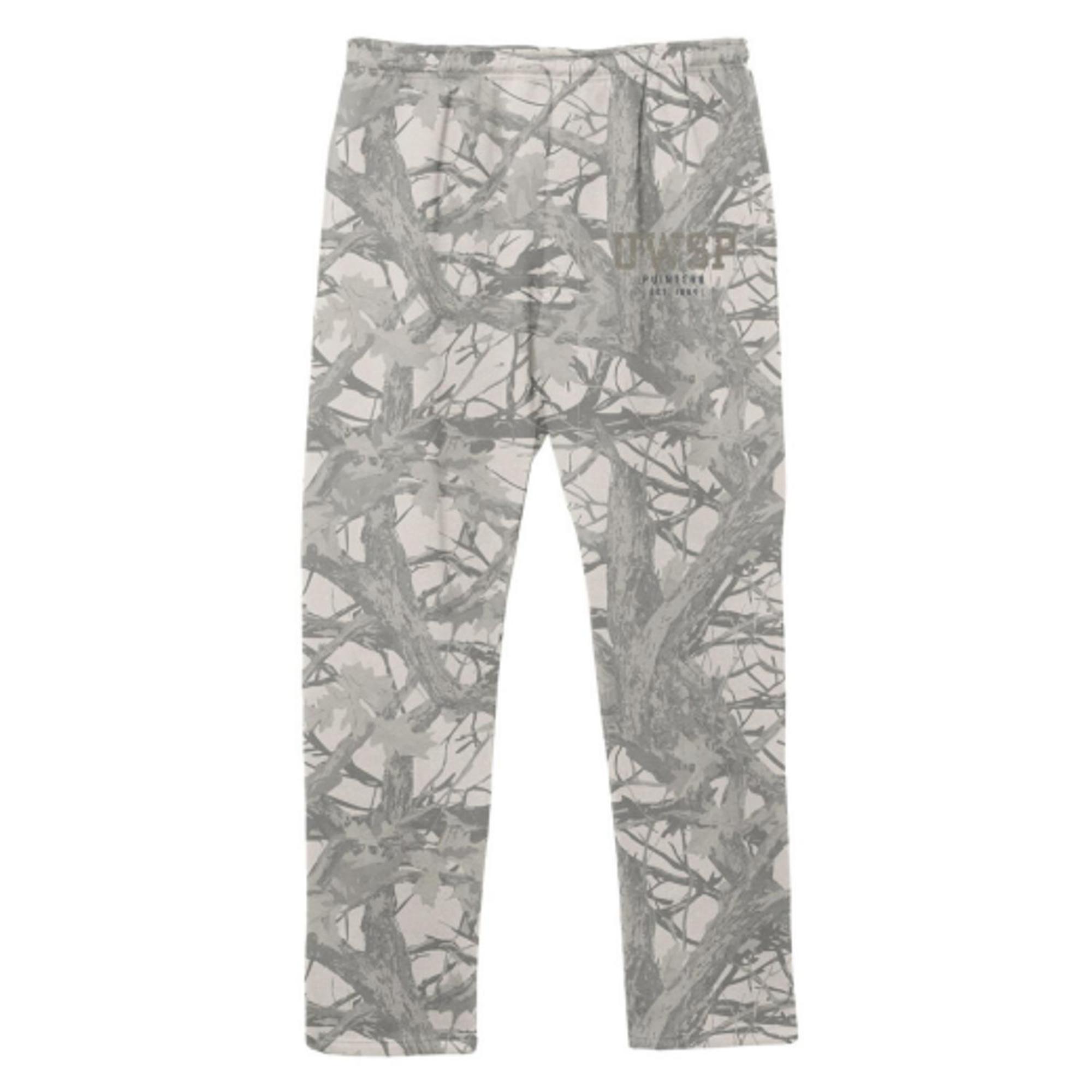 Product image 1 of 1 for UWSP Essential Sweatpants 2.0, UWSP Distressed Logo, Vintage Camo