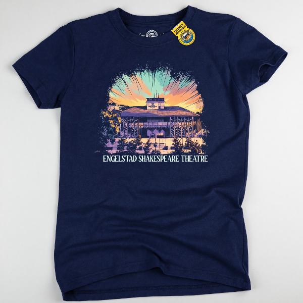 ENGELSTAD SHAKESPEARE THEATRE T-SHIRT USF 2026; $23.99