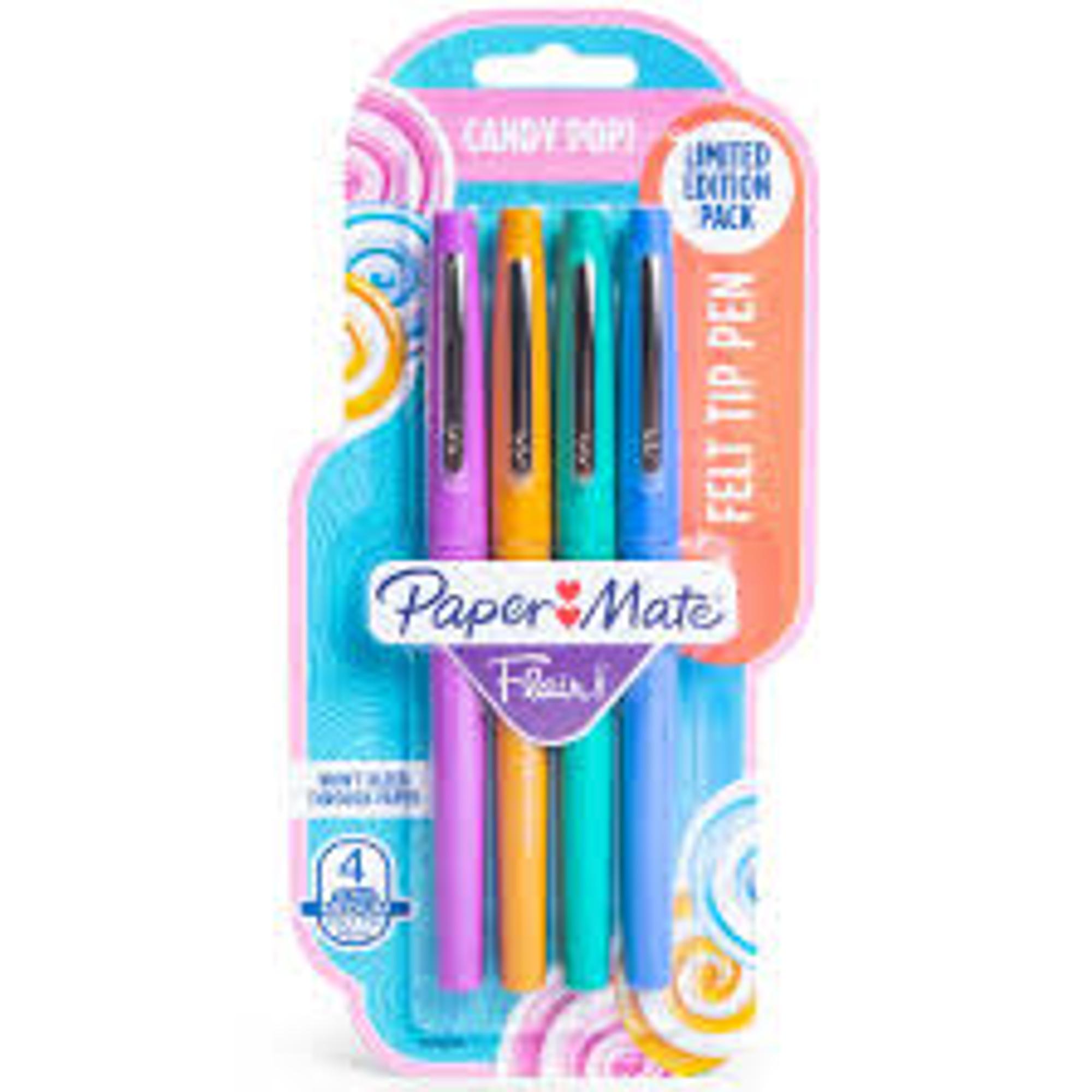 image of: Paper Mate Flair Marker Candy Pop- 4 pack