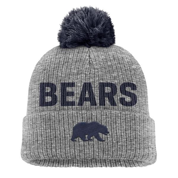 Nike Peak Cuffed Pom Beanie Walking Bear / Bears Logo; $30.00