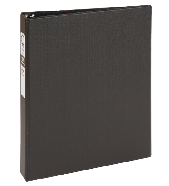 Avery Economy 1in Binder with Round Rings, Black; $7.48