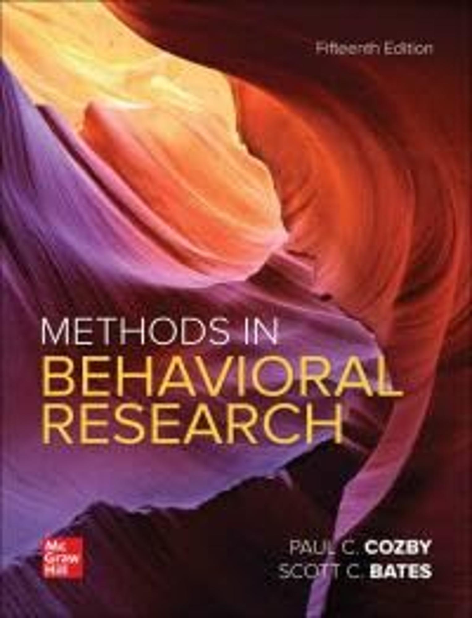 Cover image for METHODS IN BEHAVIORAL RESEARCH (LOOSE)