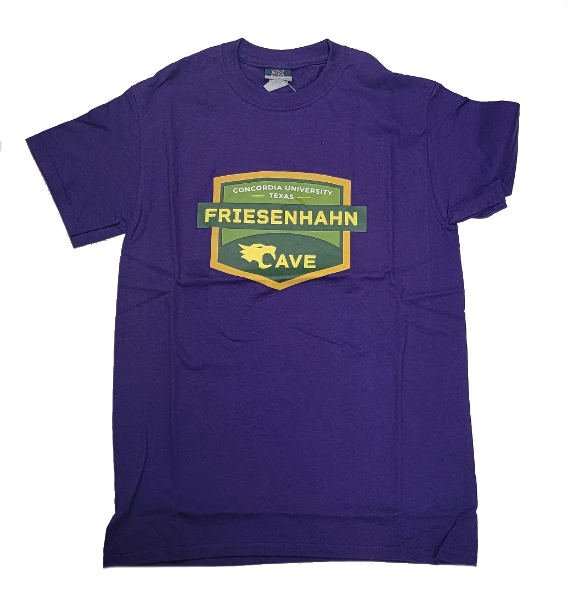 Friesenhahn Cave Tee Purple; $19.99