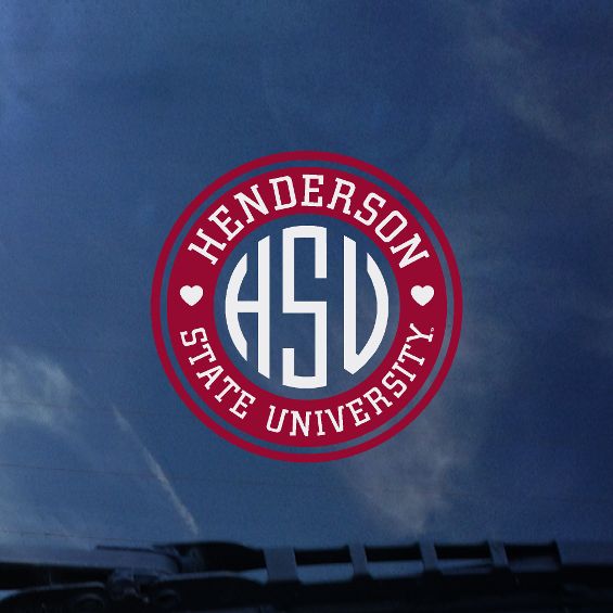 image of: HSU Seal Decal