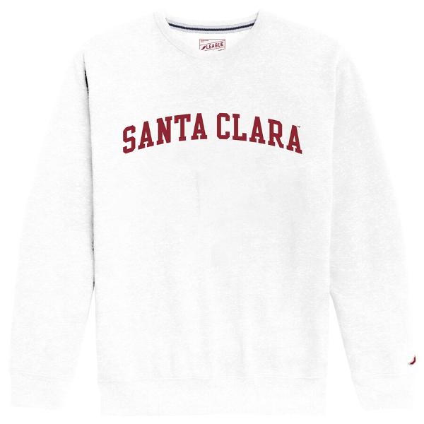 Santa Clara University Heritage Fleece Crew, White; $79.98