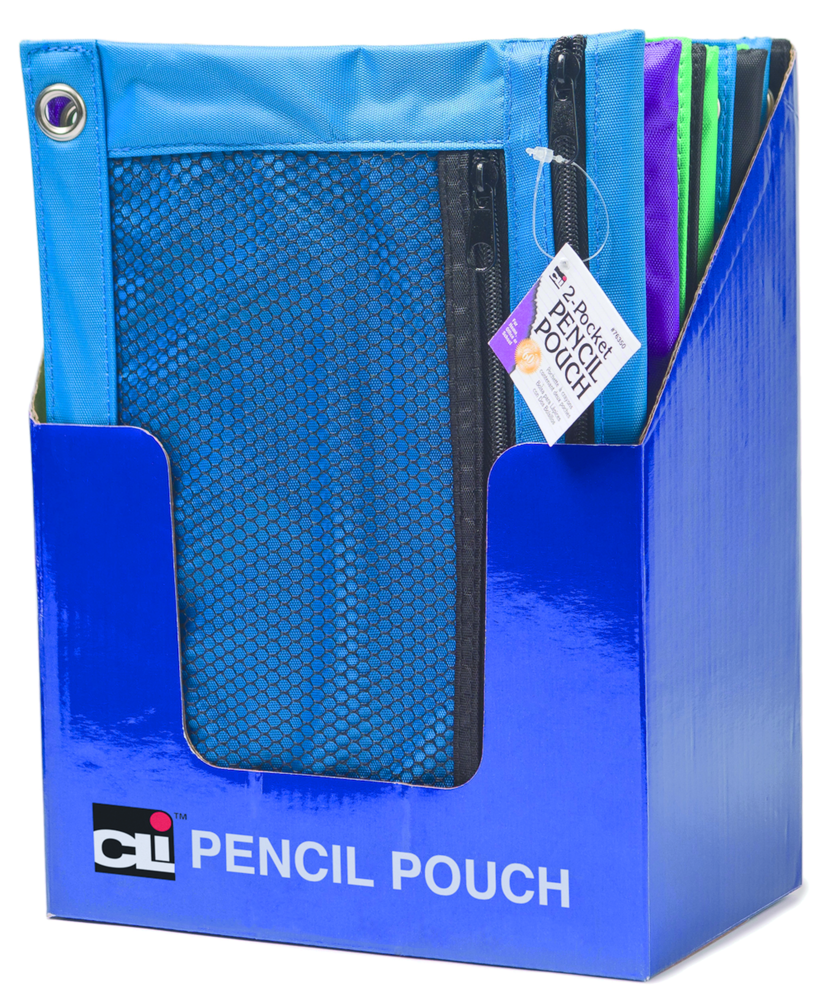 Product image 1 of 1 for Charles Leonard Pencil Pouch Display - Asst 8x10in