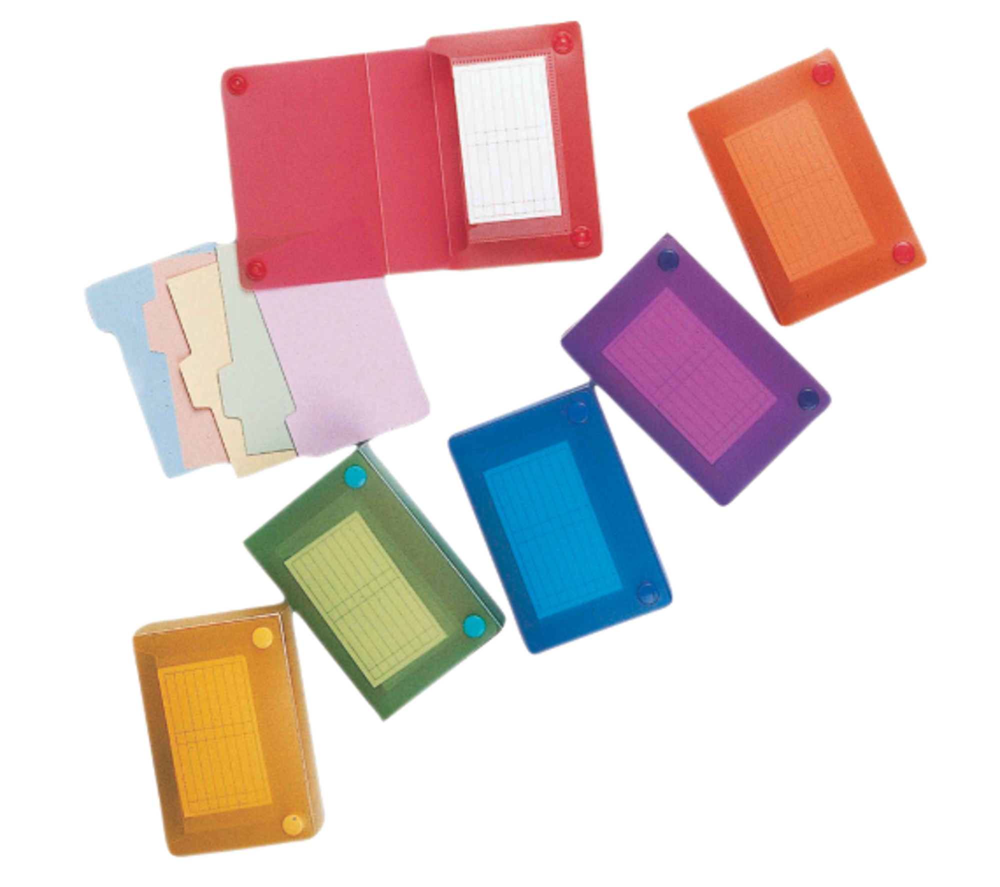 Product image 1 of 1 for Filexec Index Card Case, Assorted Colors