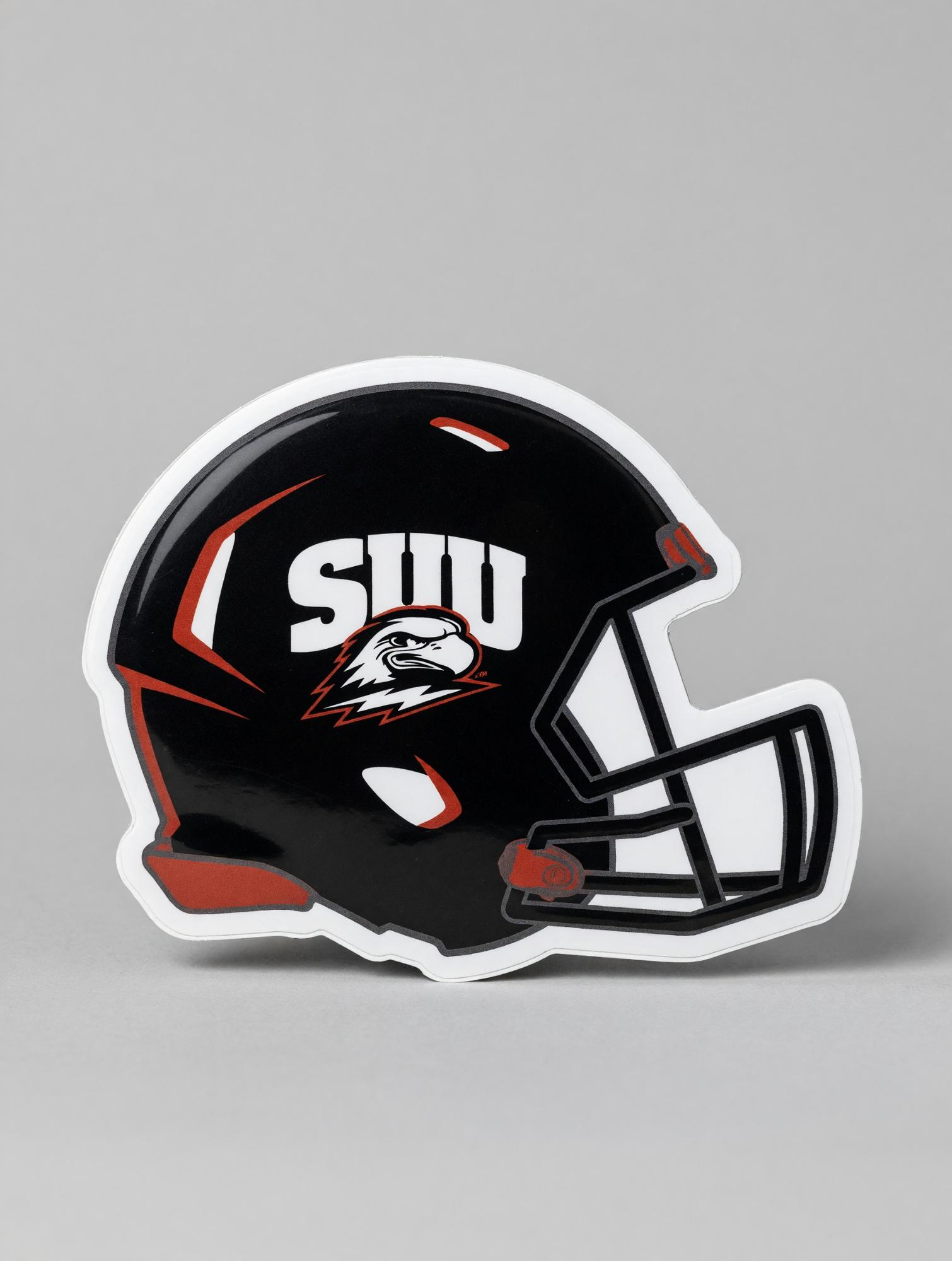 Product image 1 of 1 for CDI BLACK FOOTBALL HELMET MAGNET
