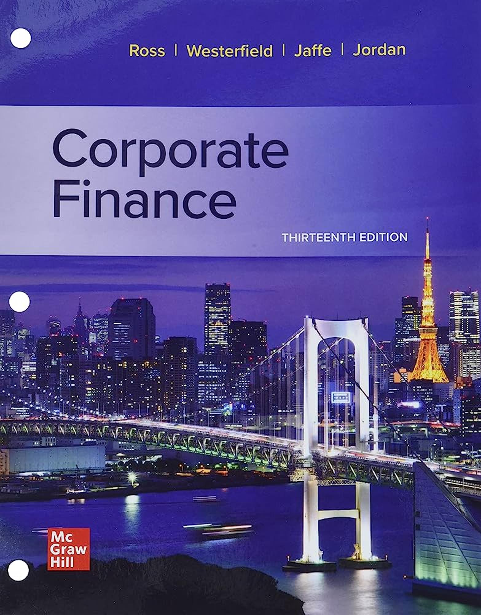 Cover image for CORPORATE FINANCE (LOOSELEAF)