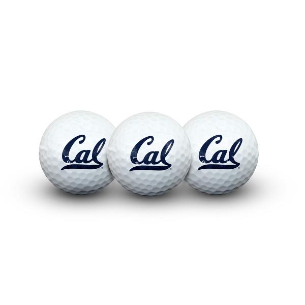 Golf Balls 3 pack Cal Logo; $14.99