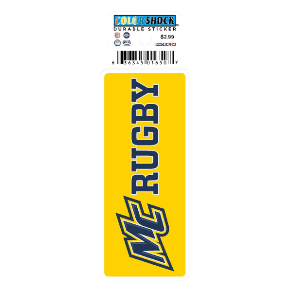 MC Rugby Textured Stickers; $2.99