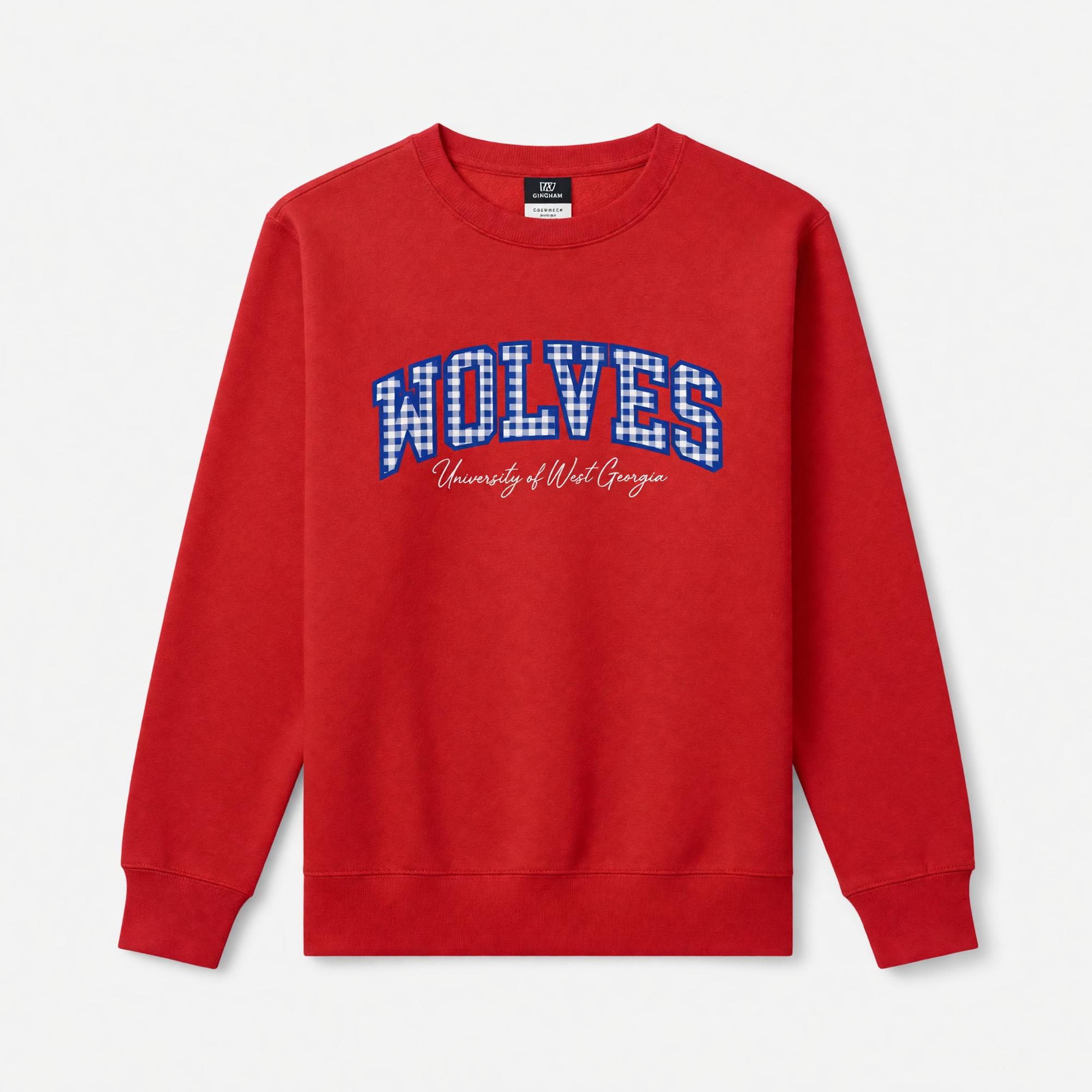 Product image 1 of 1 for MV GINGHAM CREWNECK