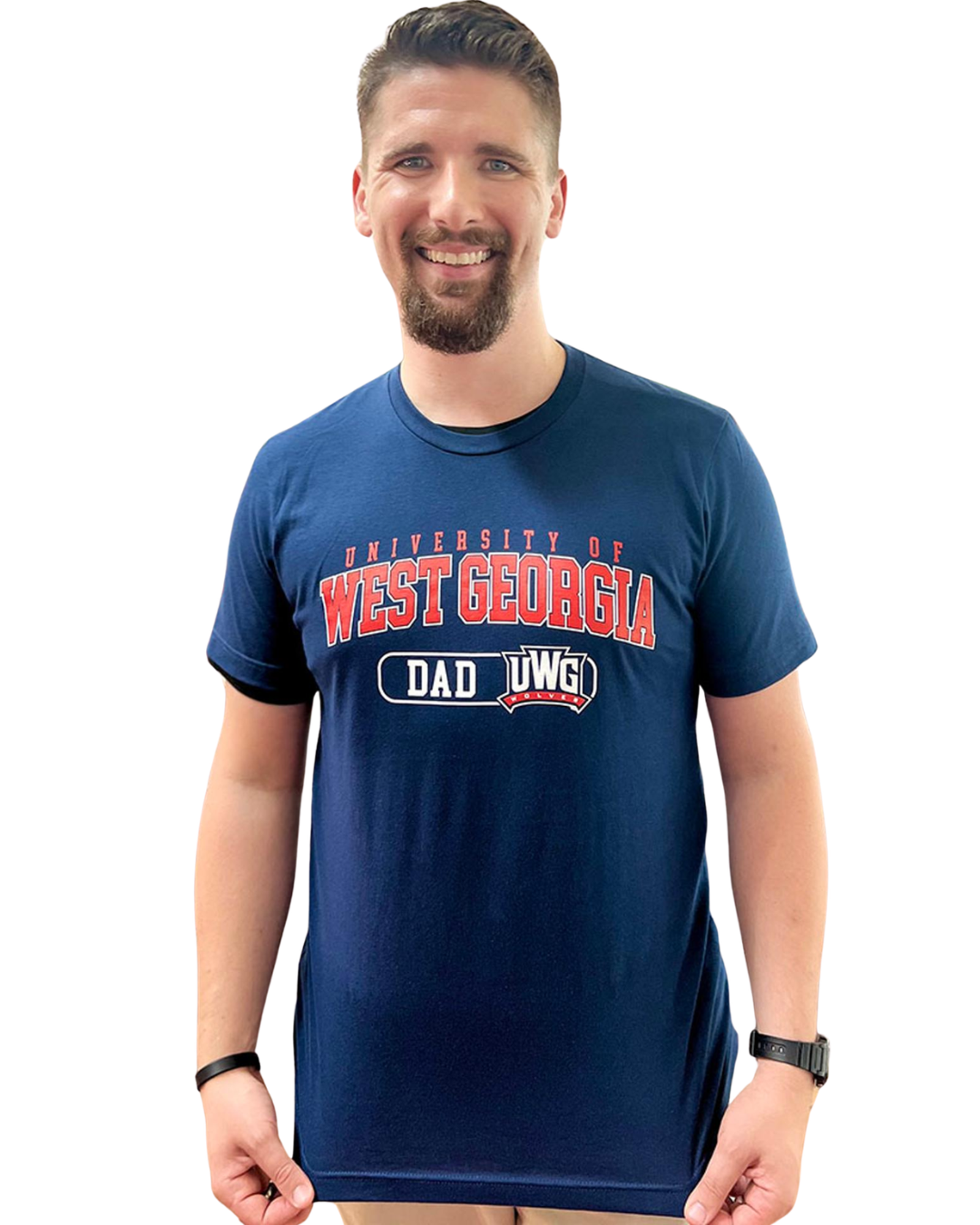 Product image 1 of 2 for UNIV. WEST GA DAD BELLA AND CANVAS SS TEE