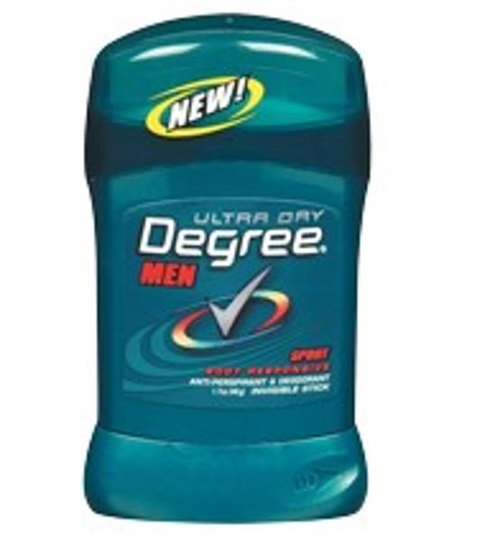Degree Antiperspirant; $5.99