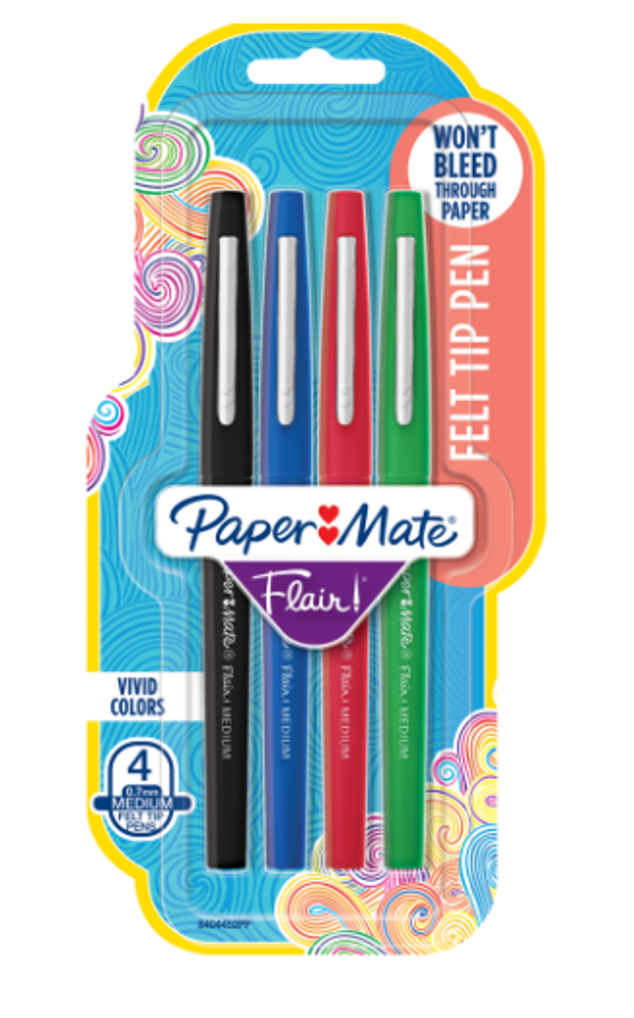 Variant 2 of 2 for Paper Mate Flair Felt Tip Pen, 4 Pack