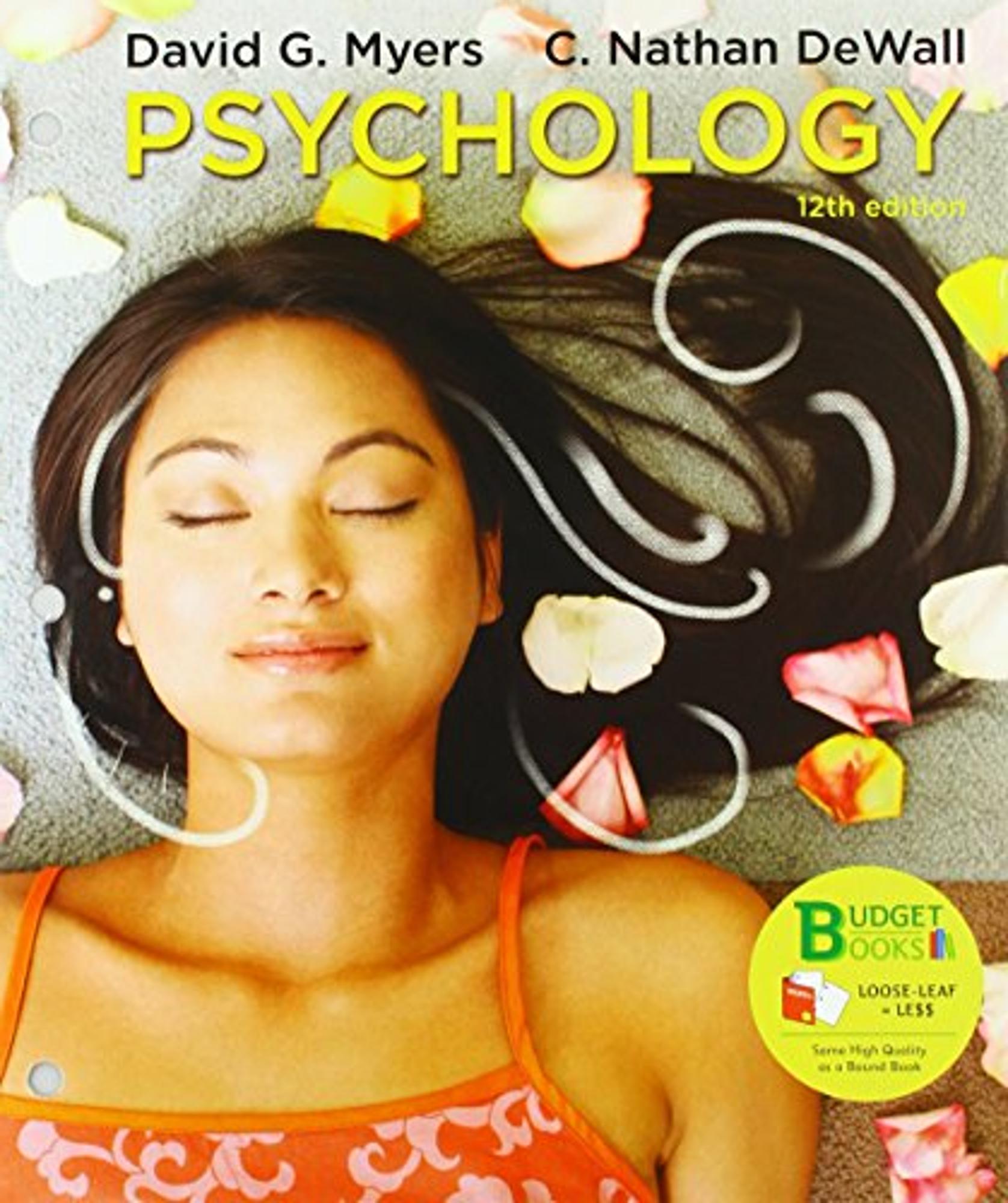 Cover image for PSYCHOLOGY, 12e (LL)