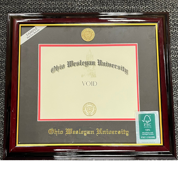Owu Diploma Frame Windsor Moulding; $194.99