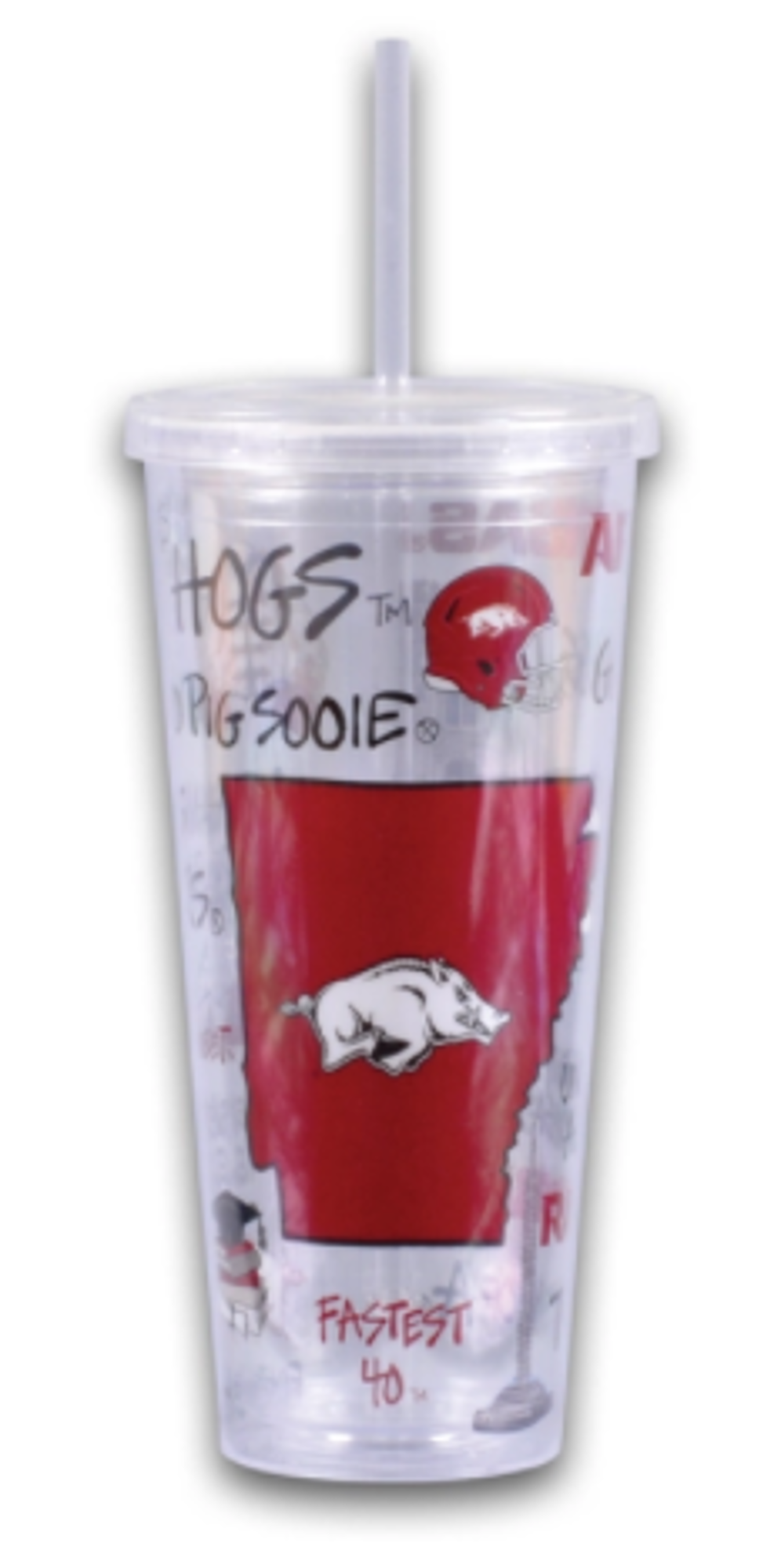 image of: Arkansas Razorbacks Magnolia Lane 22oz Arkansas Tumbler