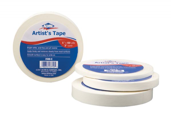 image of: Alvin Artists Tape 3/4in x 10yds