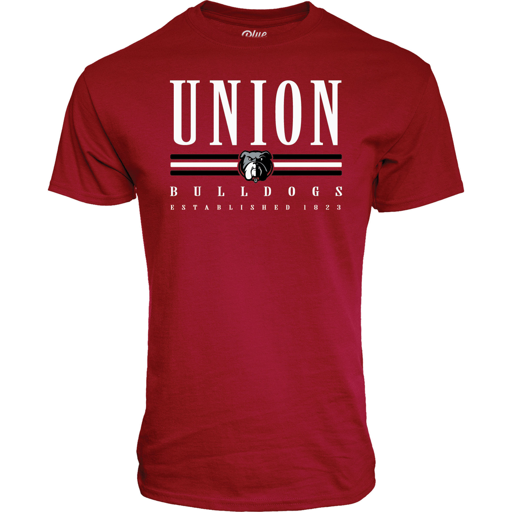 Product image 1 of 1 for Union Bulldogs Stamp Book Puff Mill Dyed Tee