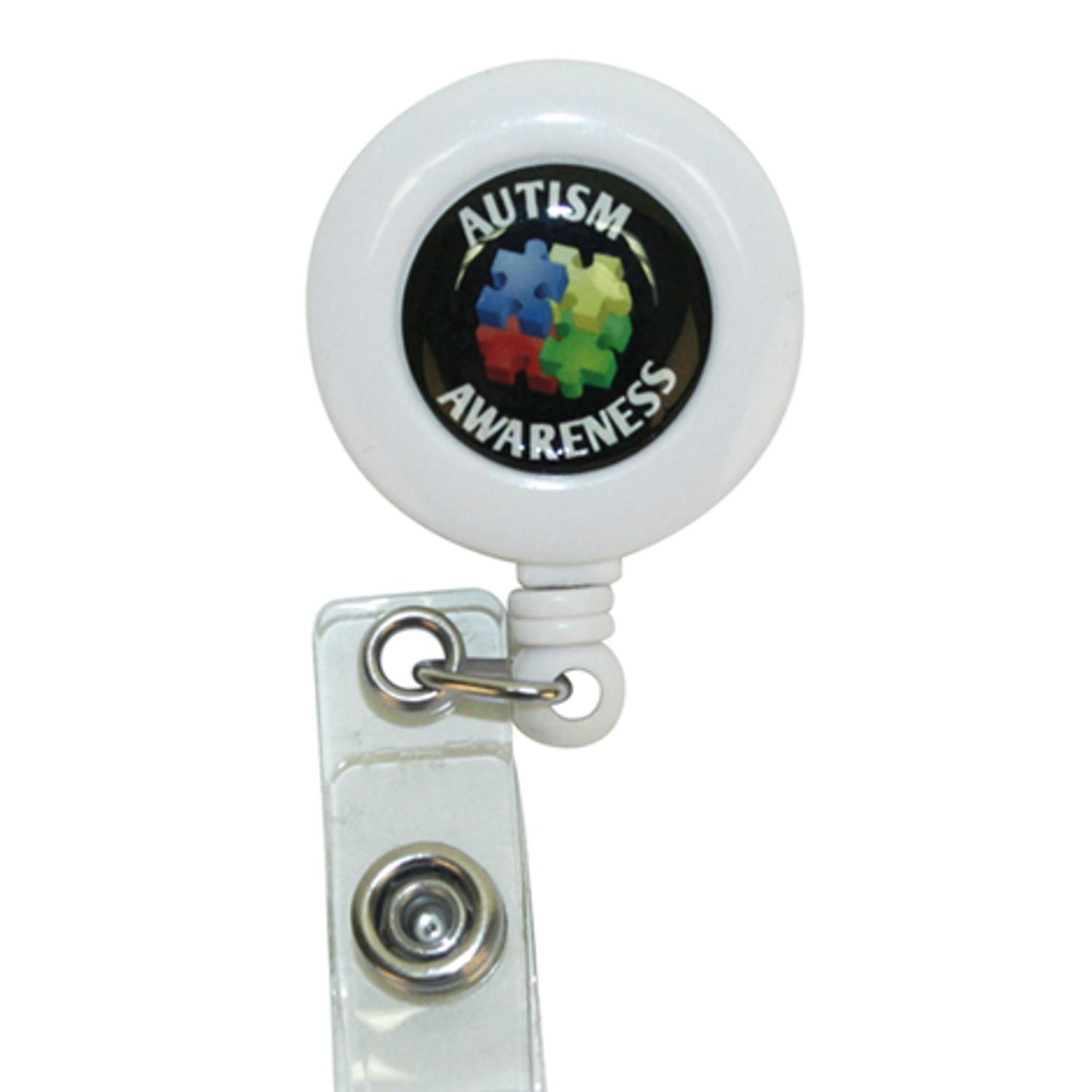 Product image 1 of 1 for Autism Awareness Swivel Back Badge Reel