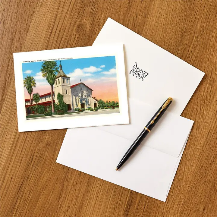 image of: Mission Santa Clara Greeting Card