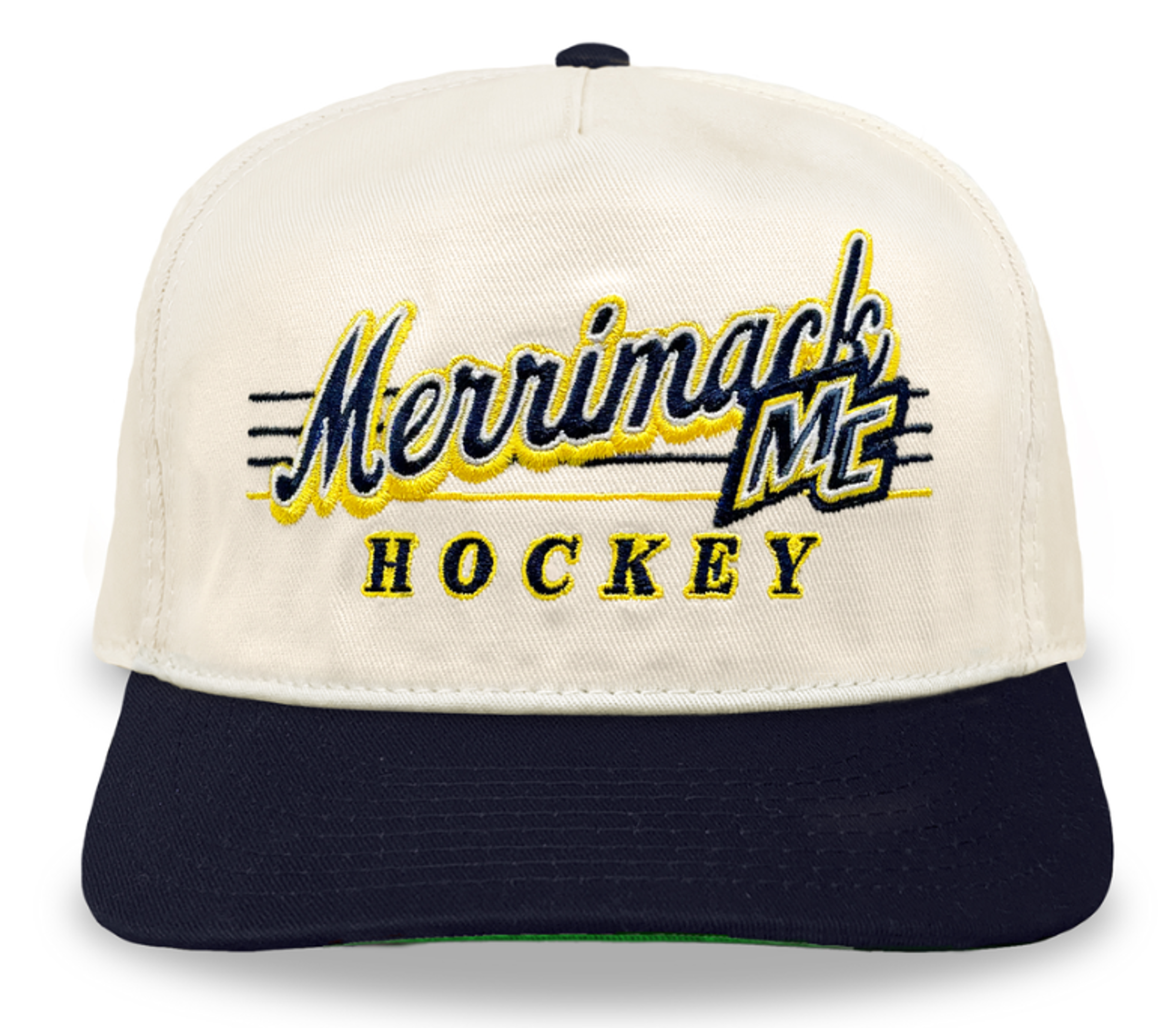 image of: Celly - Cream Merrimack Hockey Snapback
