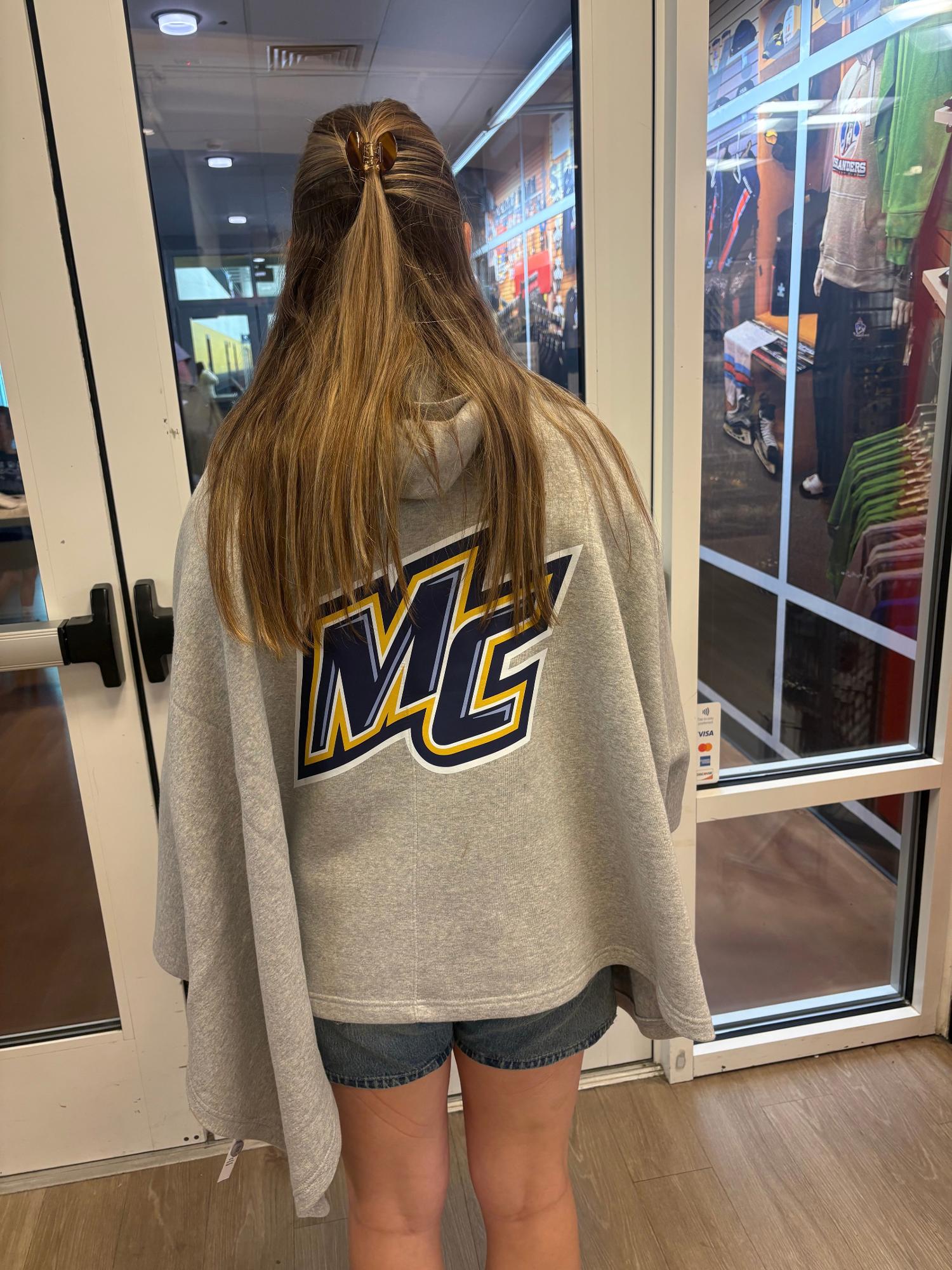 Product image 2 of 2 for GameDay Fleece Poncho