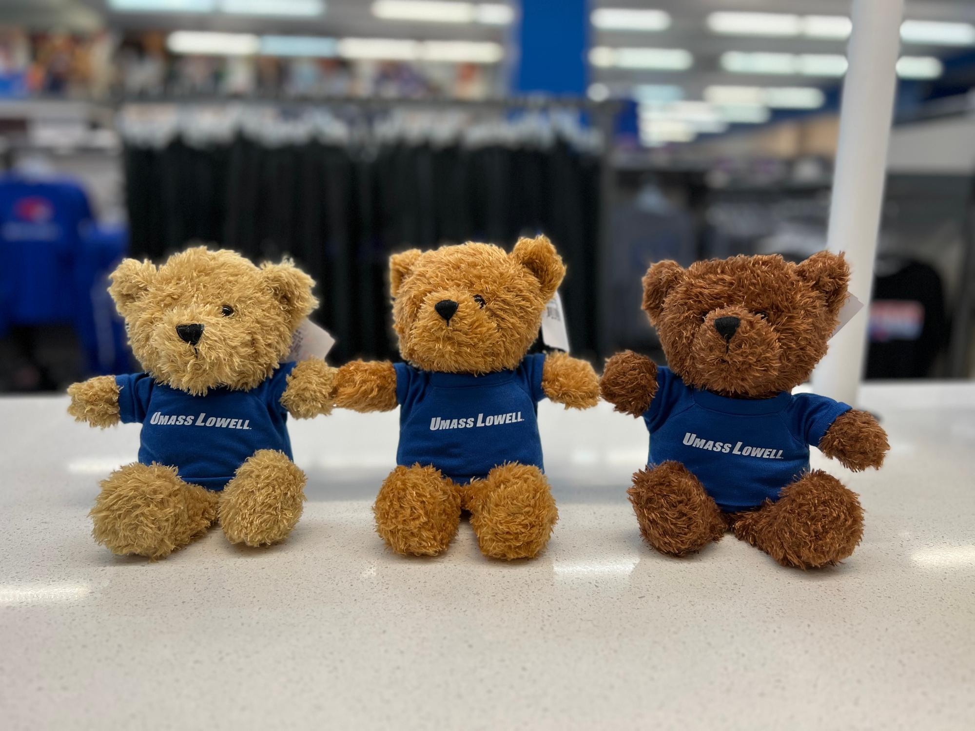 image of: UMass Lowell Plush Bear