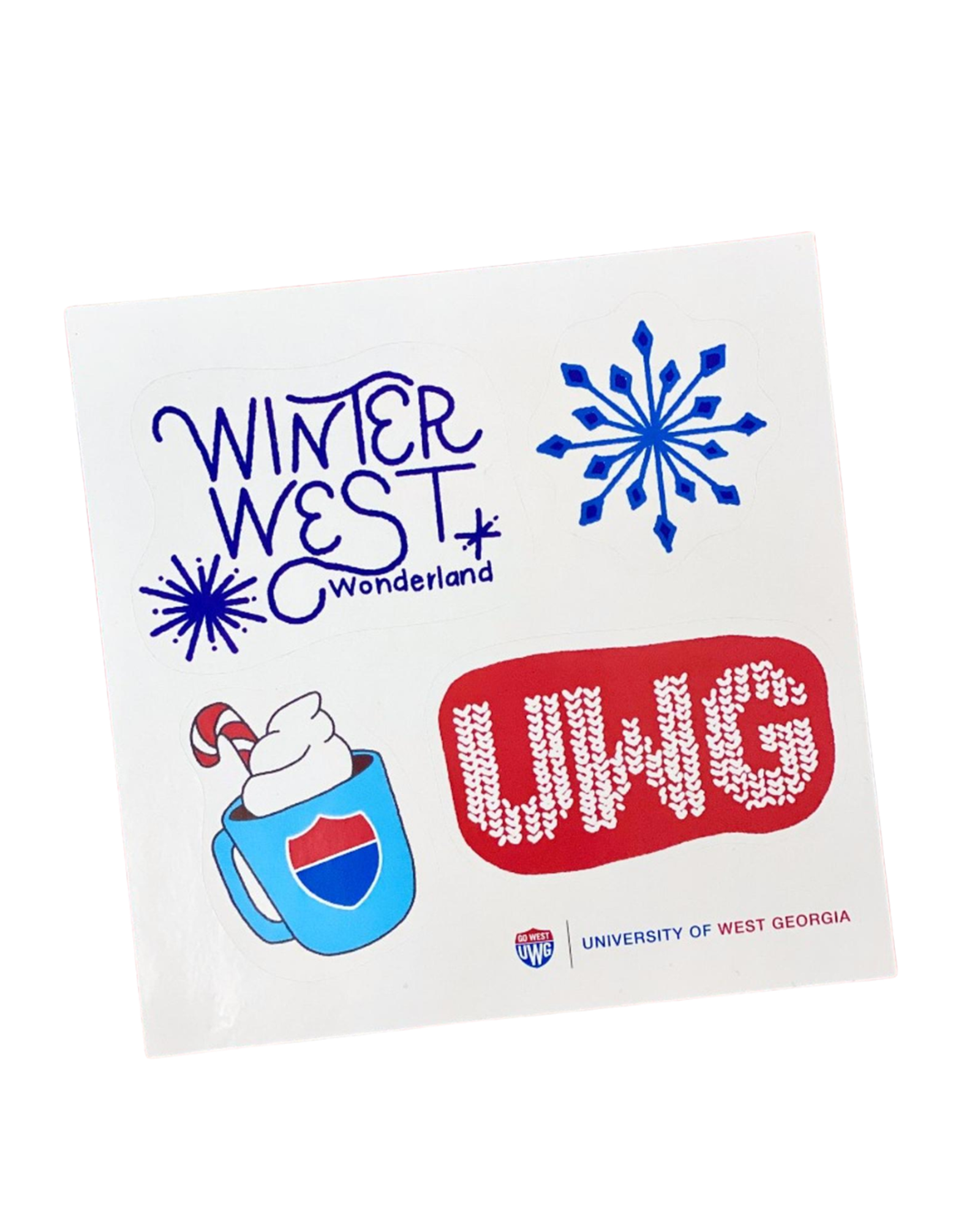 Product image 1 of 1 for WINTER WEST STICKER SHEET
