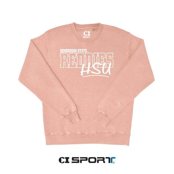 HSU Reddies Soy Throwback Crew; $54.99