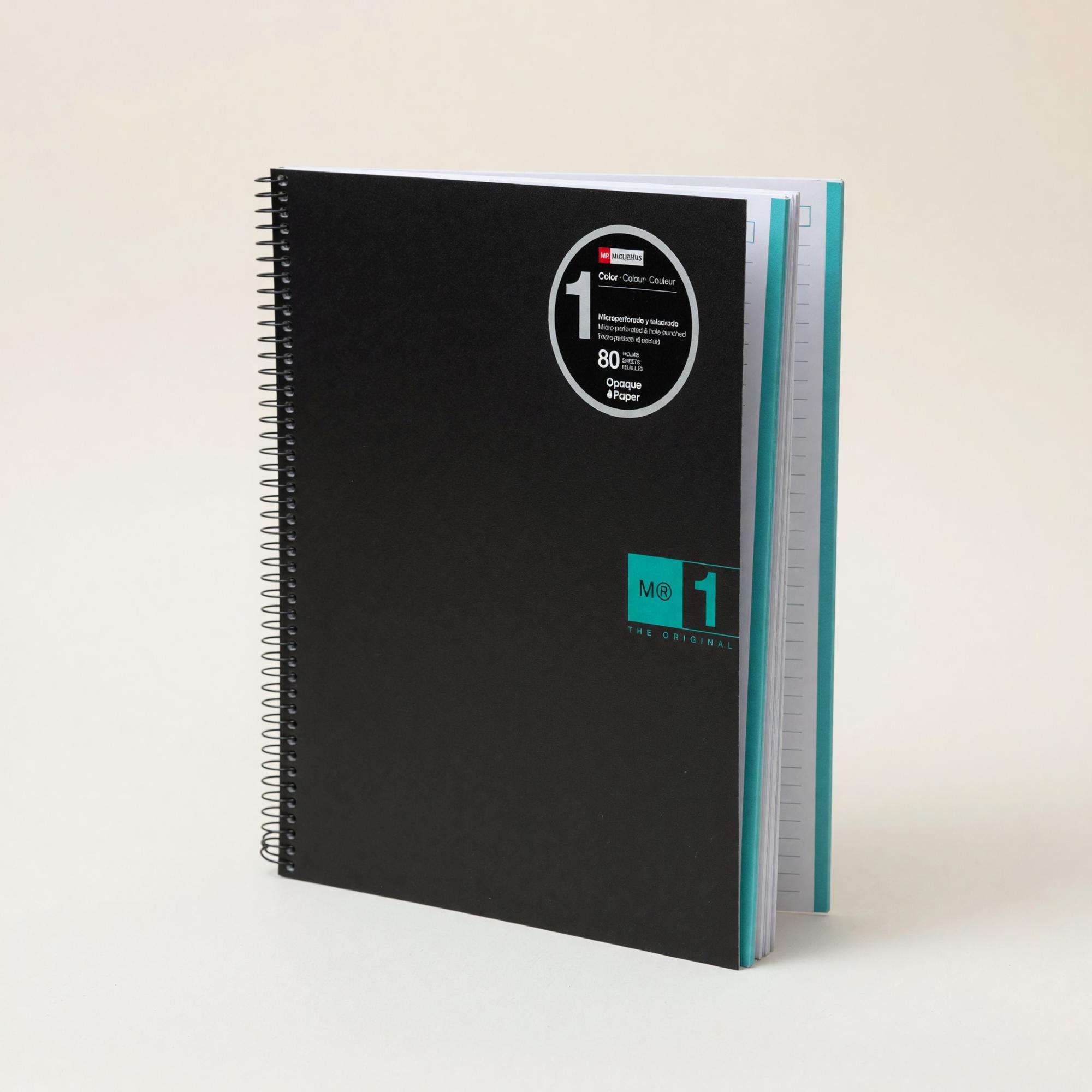 Product image 1 of 1 for SPIRAL MIGUEL RIUS 1 SUBJECT LINED POLY TURQUOISE