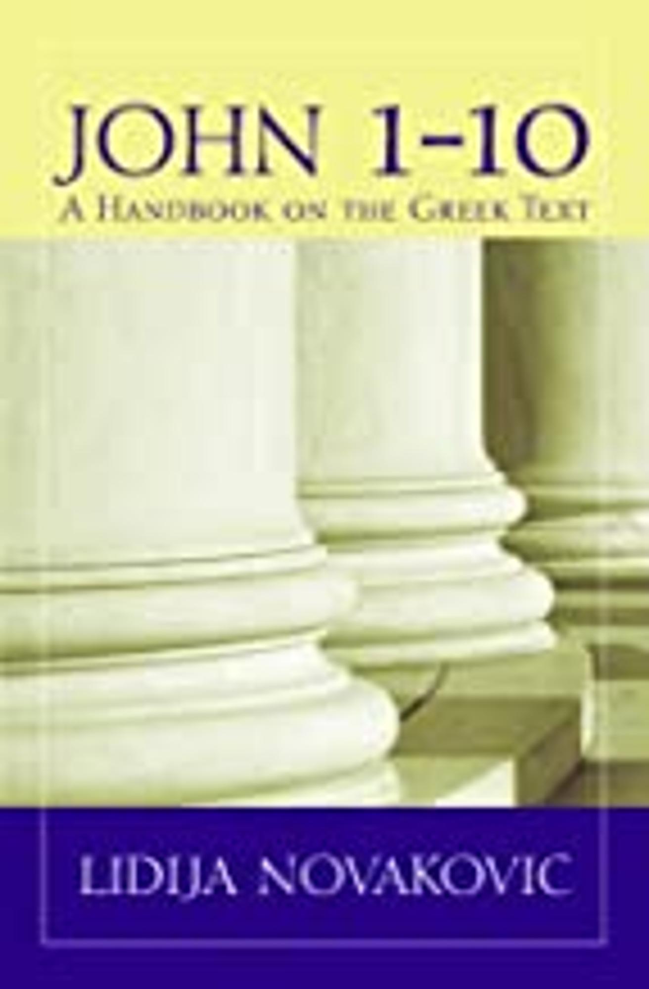 Cover image for John 1-10 : A Handbook on the Greek Text