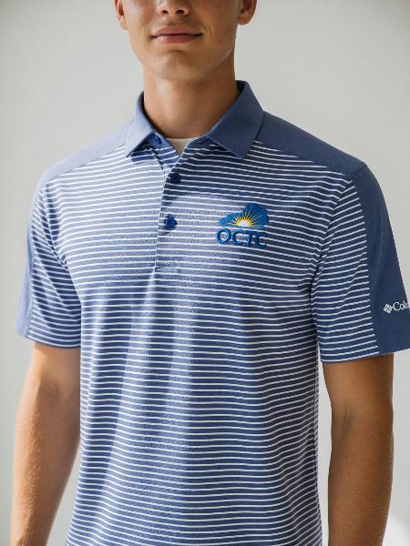 KOCTC POLO IN CONTENTION STRIPE; $79.99