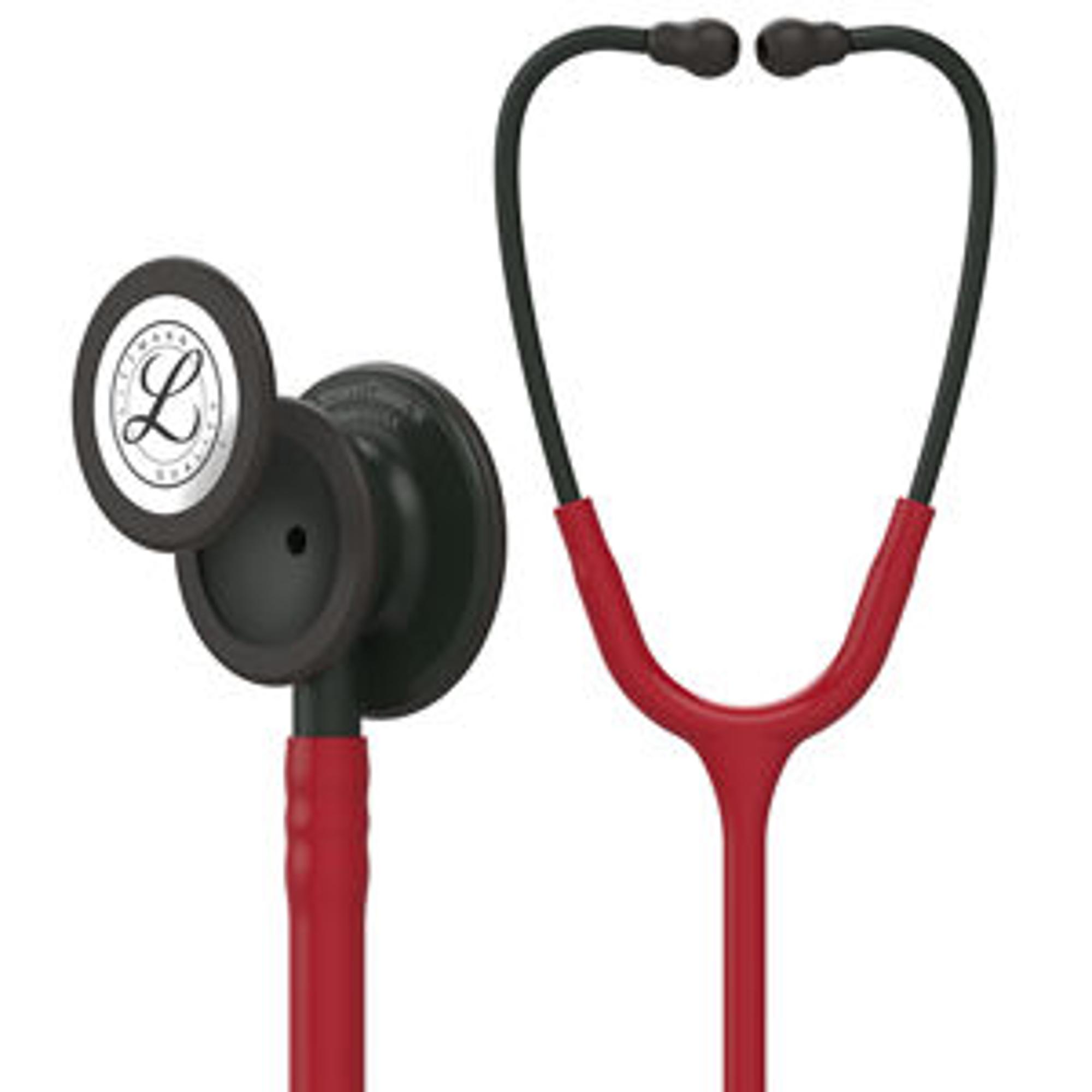 Product image 1 of 1 for ACQ 3M LITTMANN CLASSIC STETHOSCOPE - BLACKSTEEL + BURGUNDY
