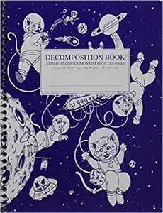 Product image 1 of 1 for Michael Roger Coilbound 7.5x9.75 Decomposition Book - Kittens in Space