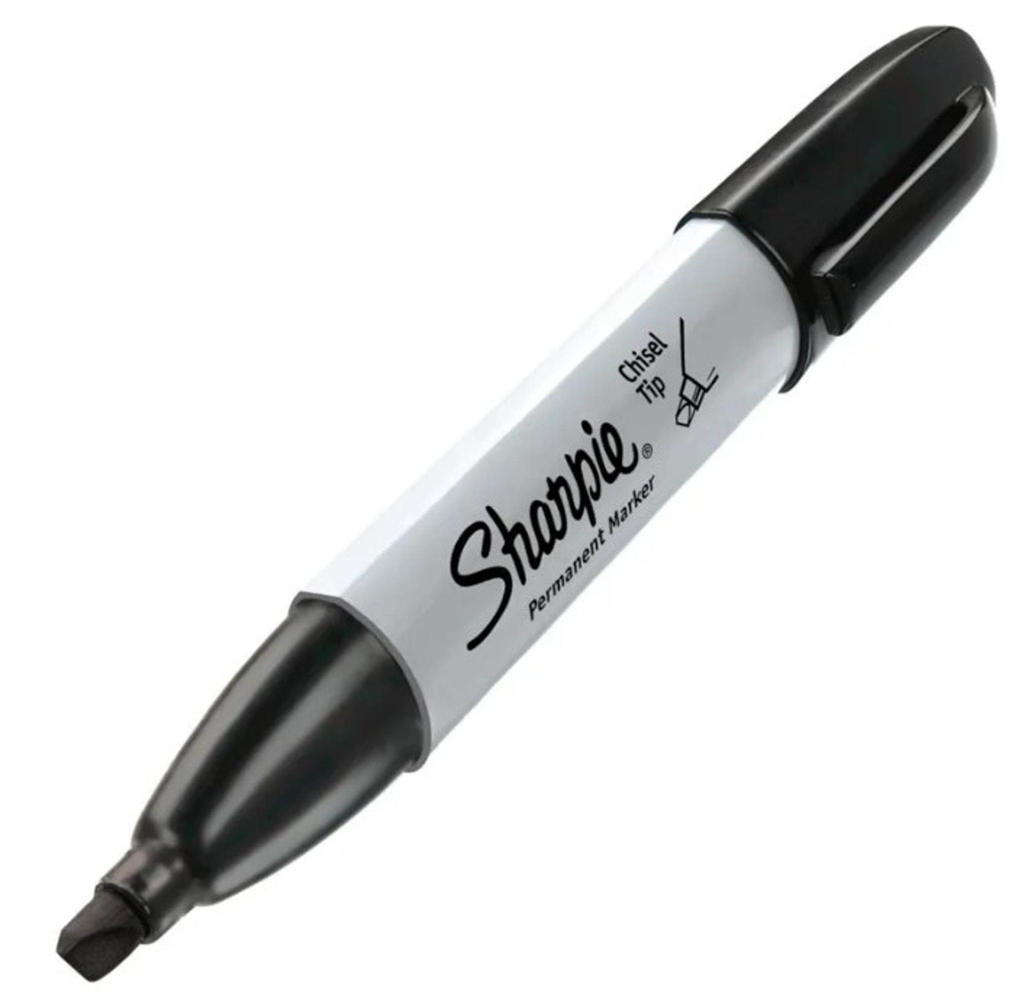 image of: Sharpie Black Chisel Marker