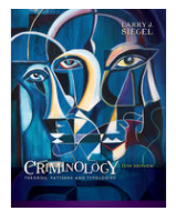Cover image for CRIMINOLOGY:THEORIES...-MINDTAPV2.0