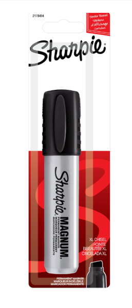 Sharpie - Extra BOLD, Black, 1pk; $6.99