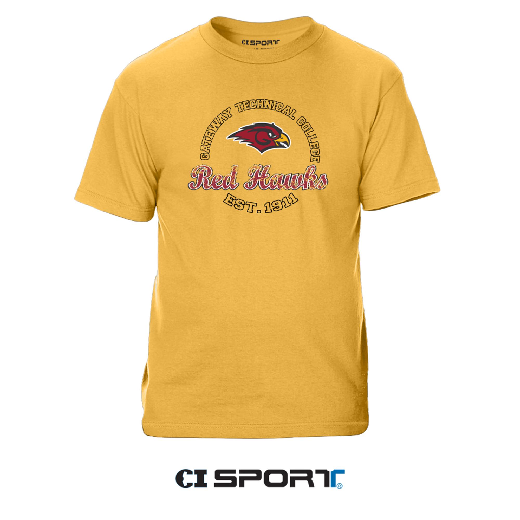 Product image 2 of 3 for GTC S/S Tee Core Gold, Red or Ash