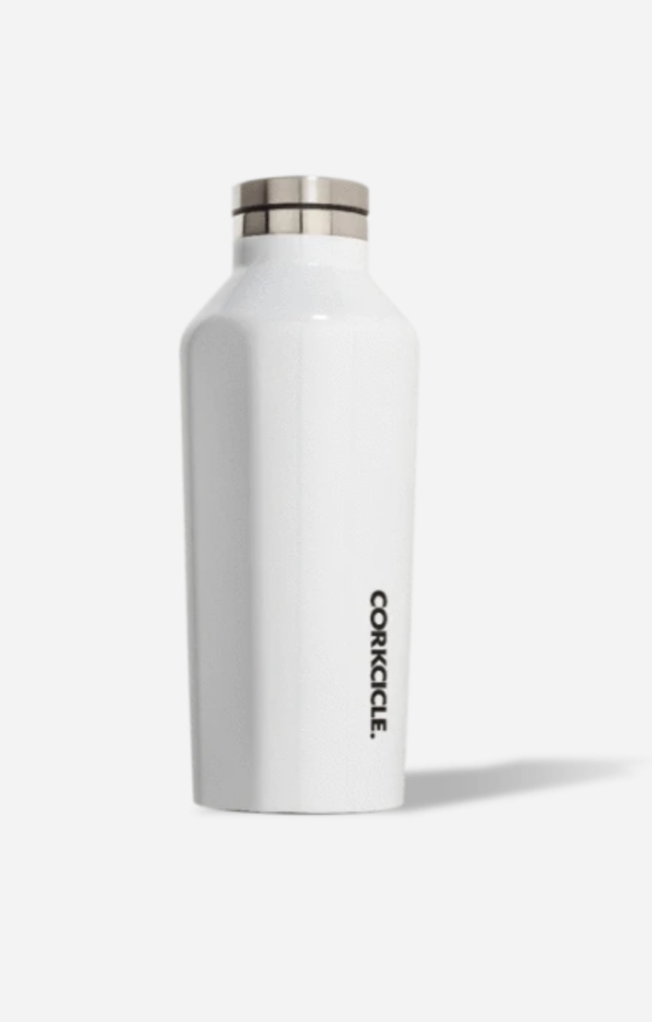 image of: MD - Corkcicle. 16oz Gloss Canteen- White