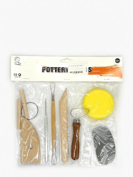 EVWOGE POTTERY TOOL KIT 8CT; $14.99