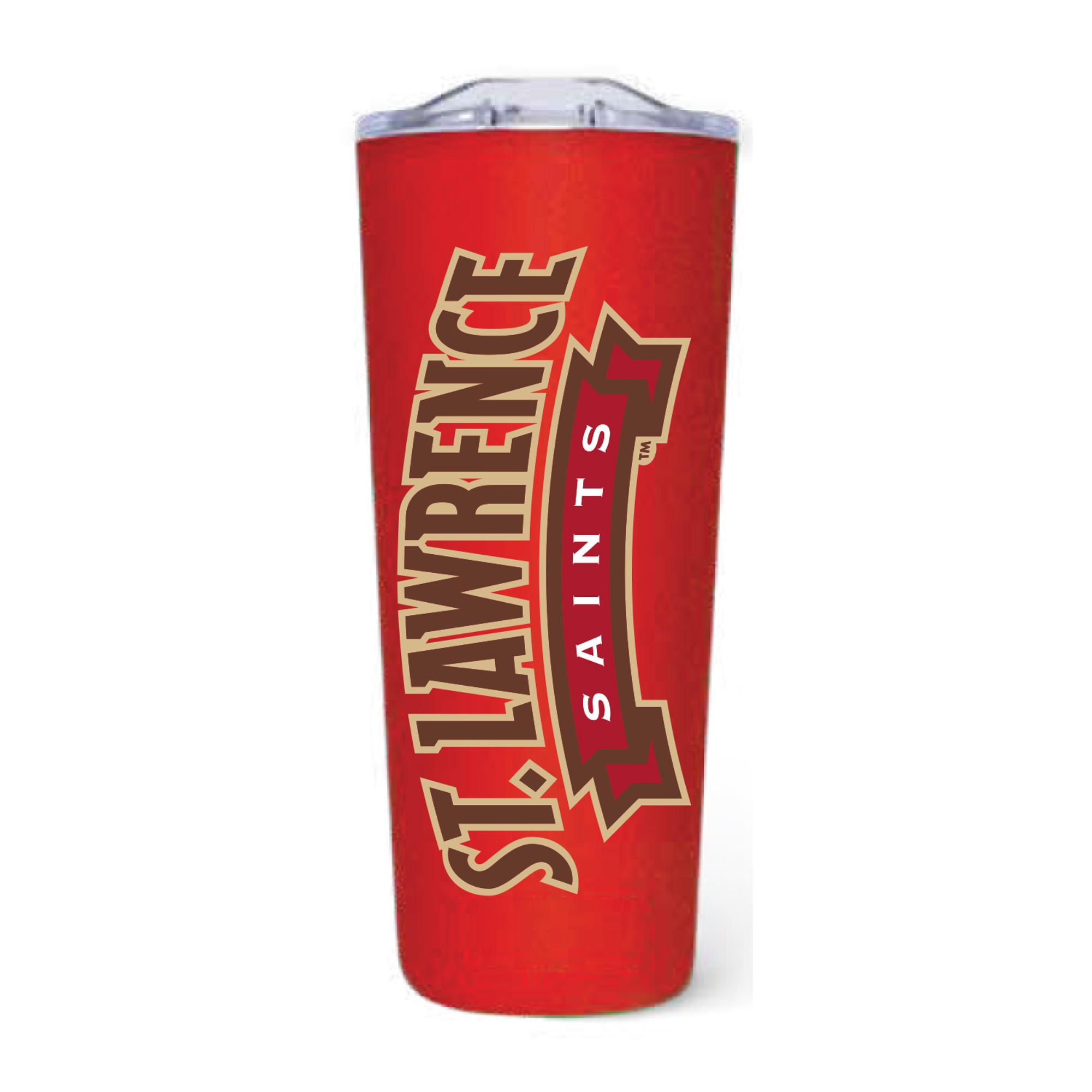 image of: Insulated Tumbler Red with Saints Banner