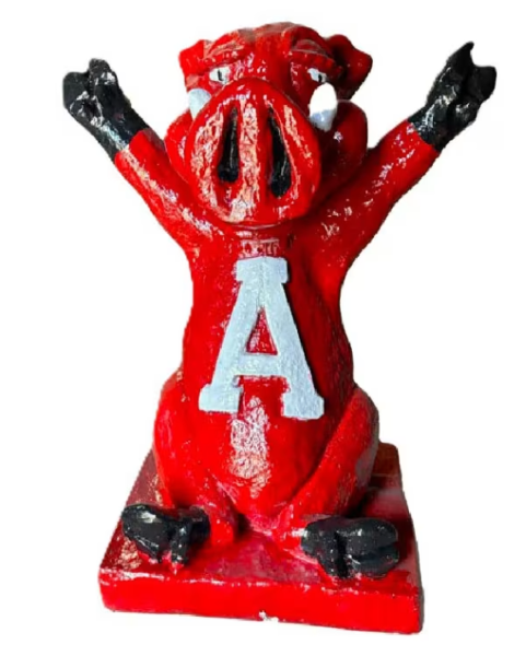 Arkansas Razorbacks Concrete Hog Statue 20"; $224.99