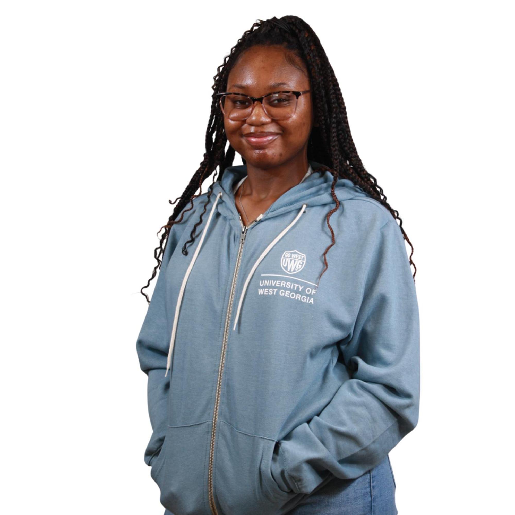 Product image 3 of 5 for WEST GA RETRO HEATHER FULL ZIP HOOD
