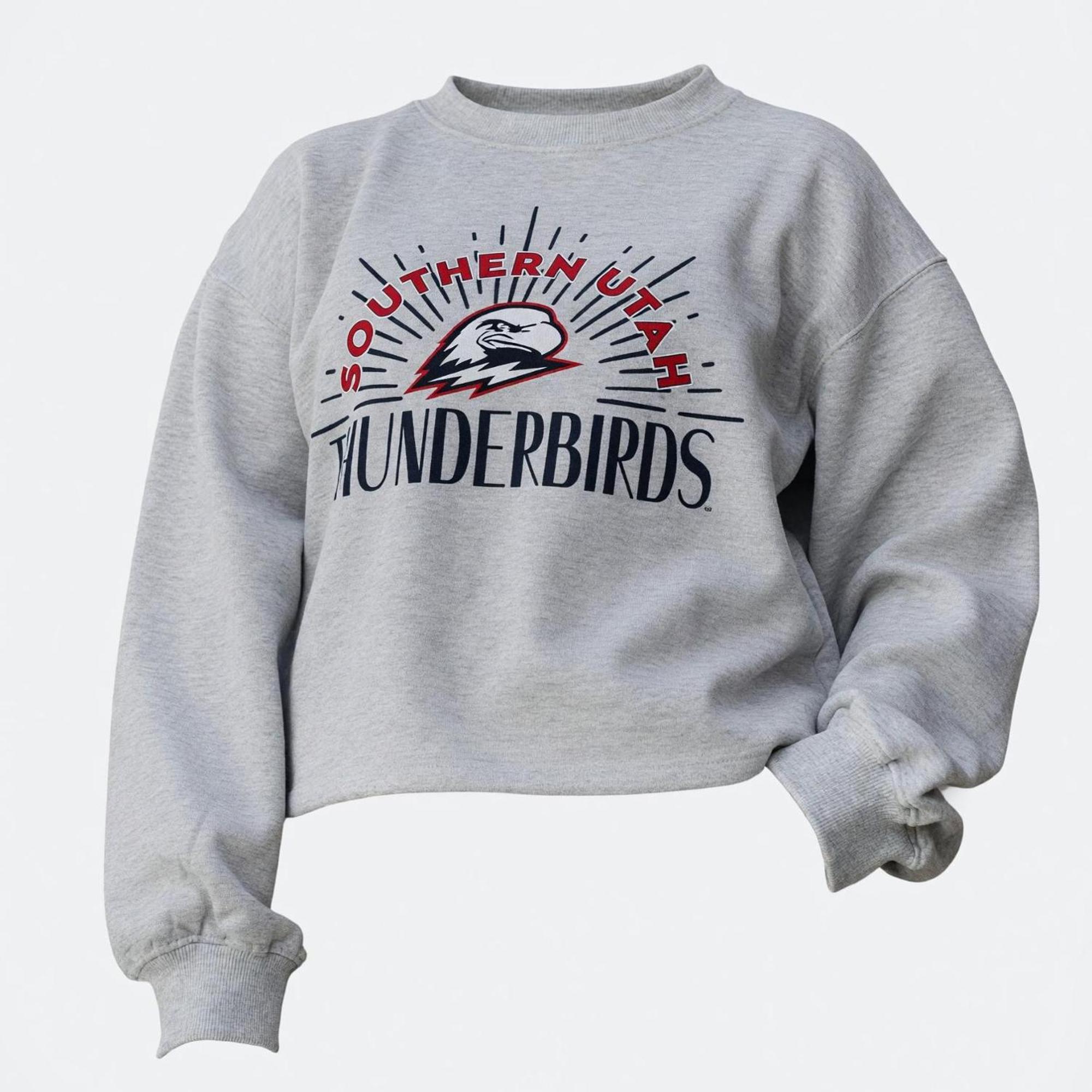Product image 1 of 2 for CI Sport Ladies Crew Ash SUU Thunderbirds