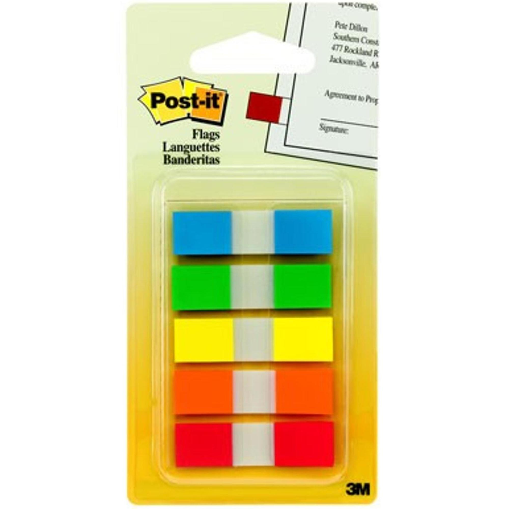 Product image 1 of 1 for Post-It Flag Bold Colors 3M