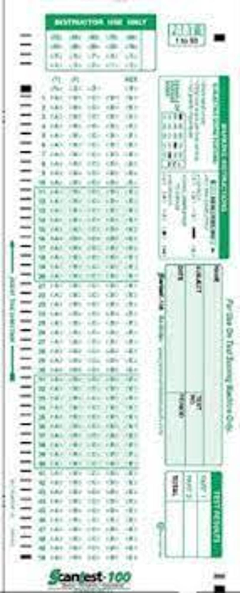 image of: SCANTRON
